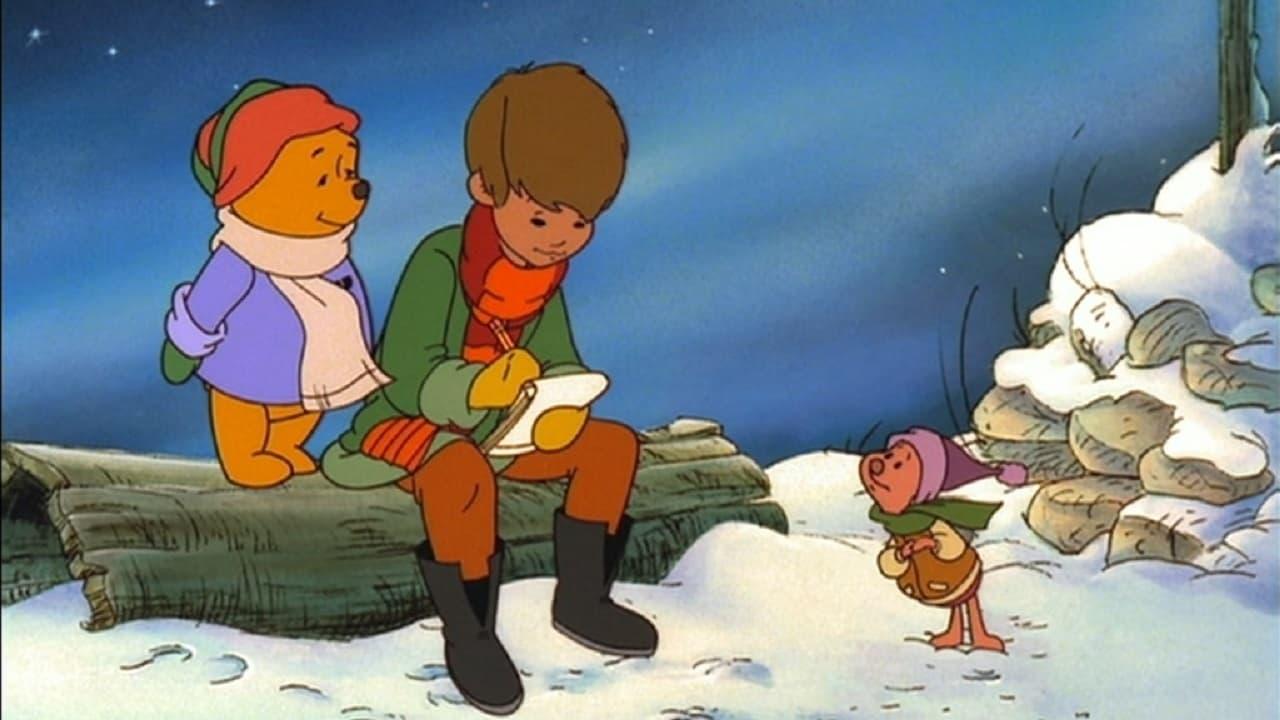 Winnie the Pooh & Christmas Too backdrop
