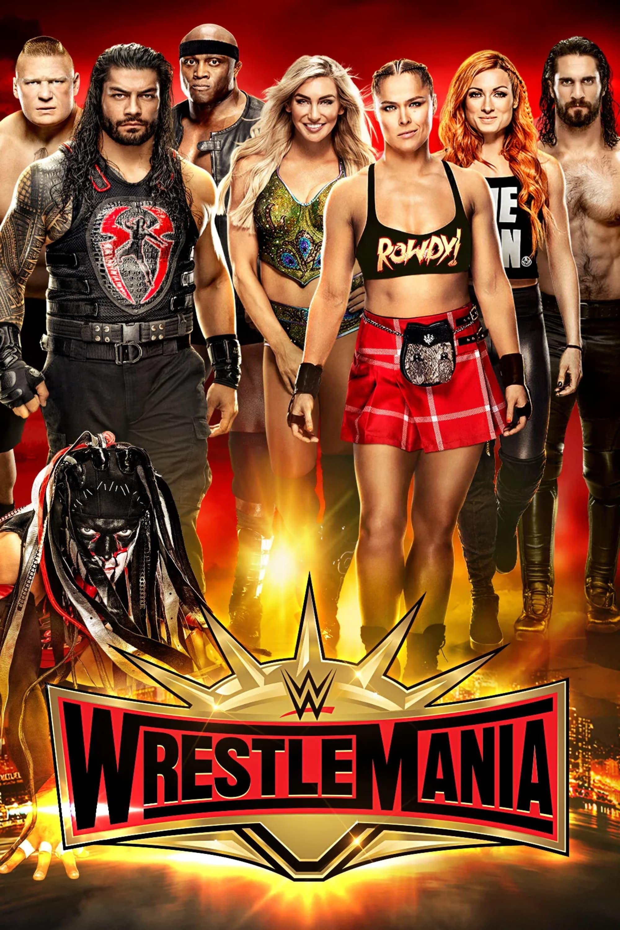WWE WrestleMania 35 poster