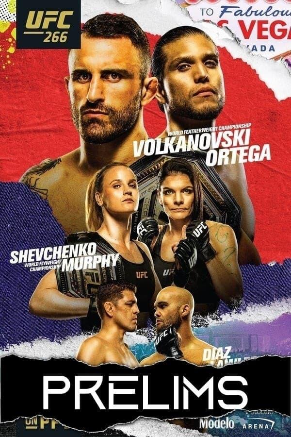 UFC 266: Volkanovski vs. Ortega poster