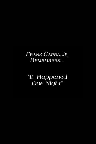 Frank Capra Jr. Remembers: 'It Happened One Night' poster