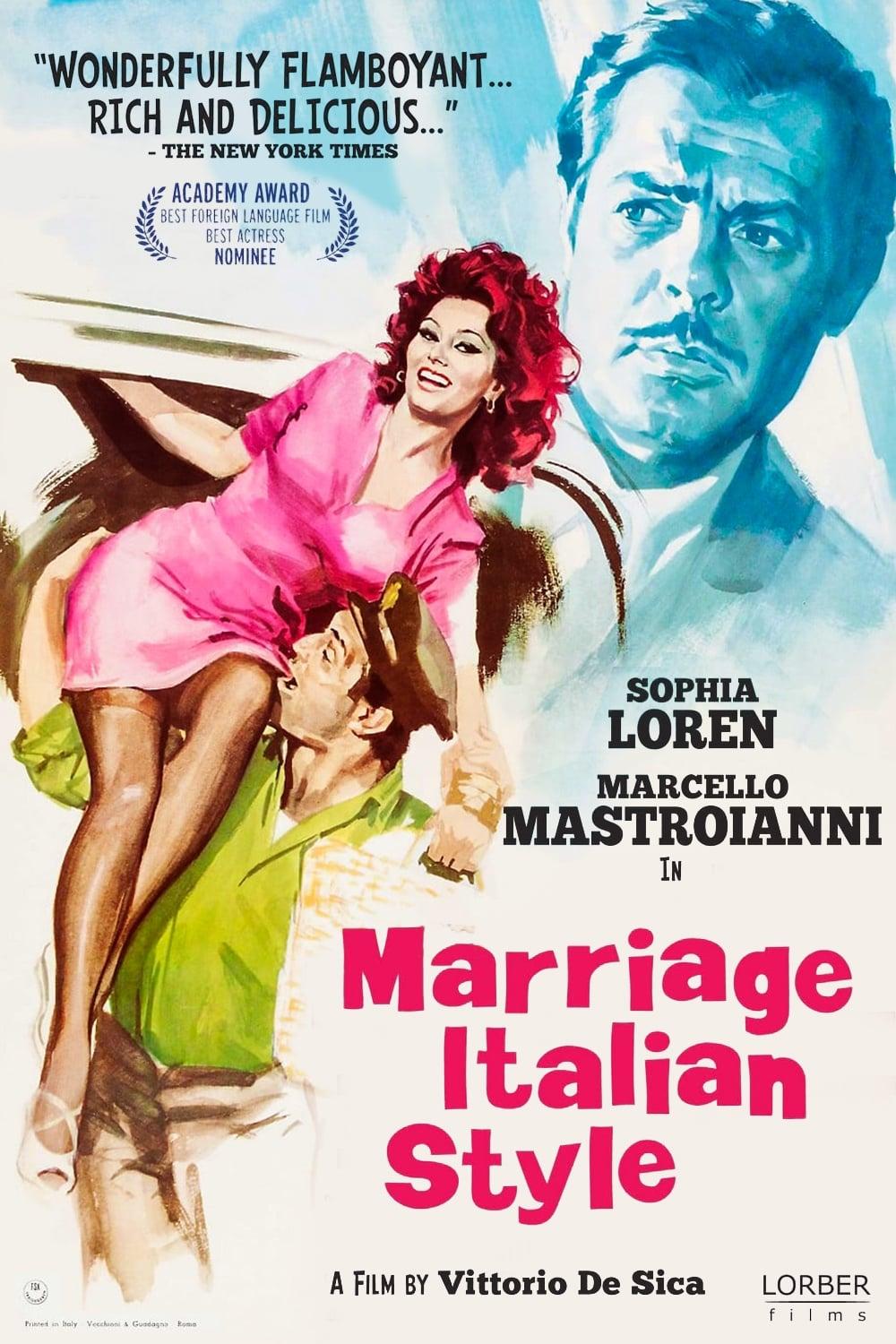 Marriage Italian Style poster