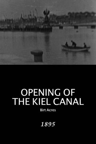 Opening of the Kiel Canal poster