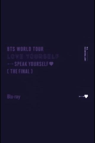 BTS Love Yourself : Speak Yourself [The Final] poster