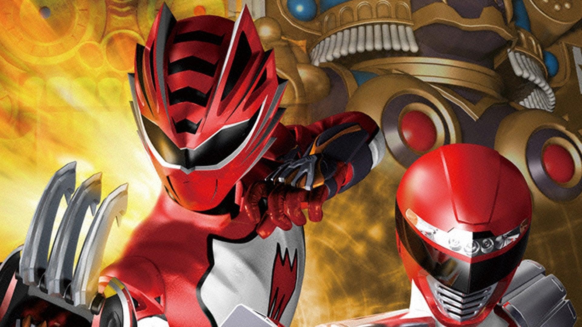 Juken Sentai Gekiranger vs. Boukenger backdrop