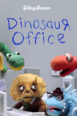 Dinosaur Office poster