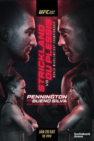 UFC 297: Strickland vs. du Plessis poster