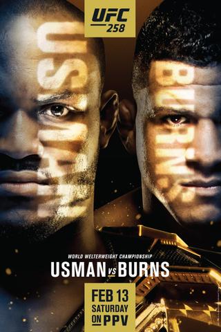 UFC 258: Usman vs. Burns poster