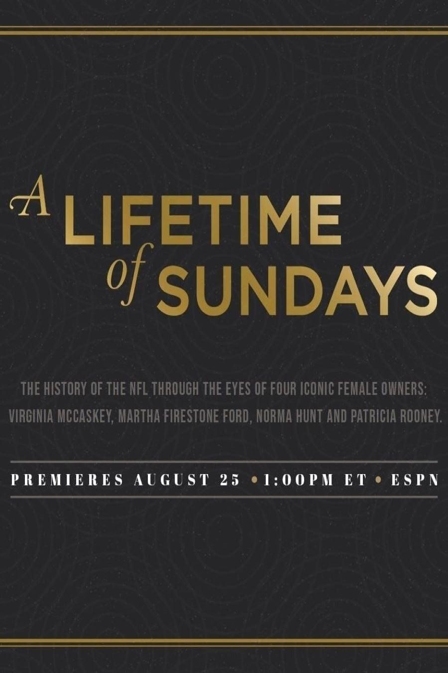 A Lifetime of Sundays poster
