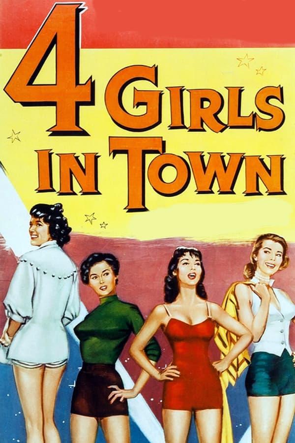 Four Girls in Town poster