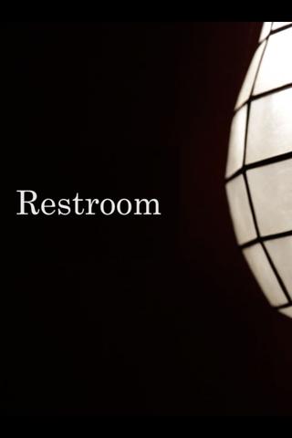 Restroom poster
