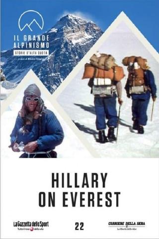 Hillary On Everest poster