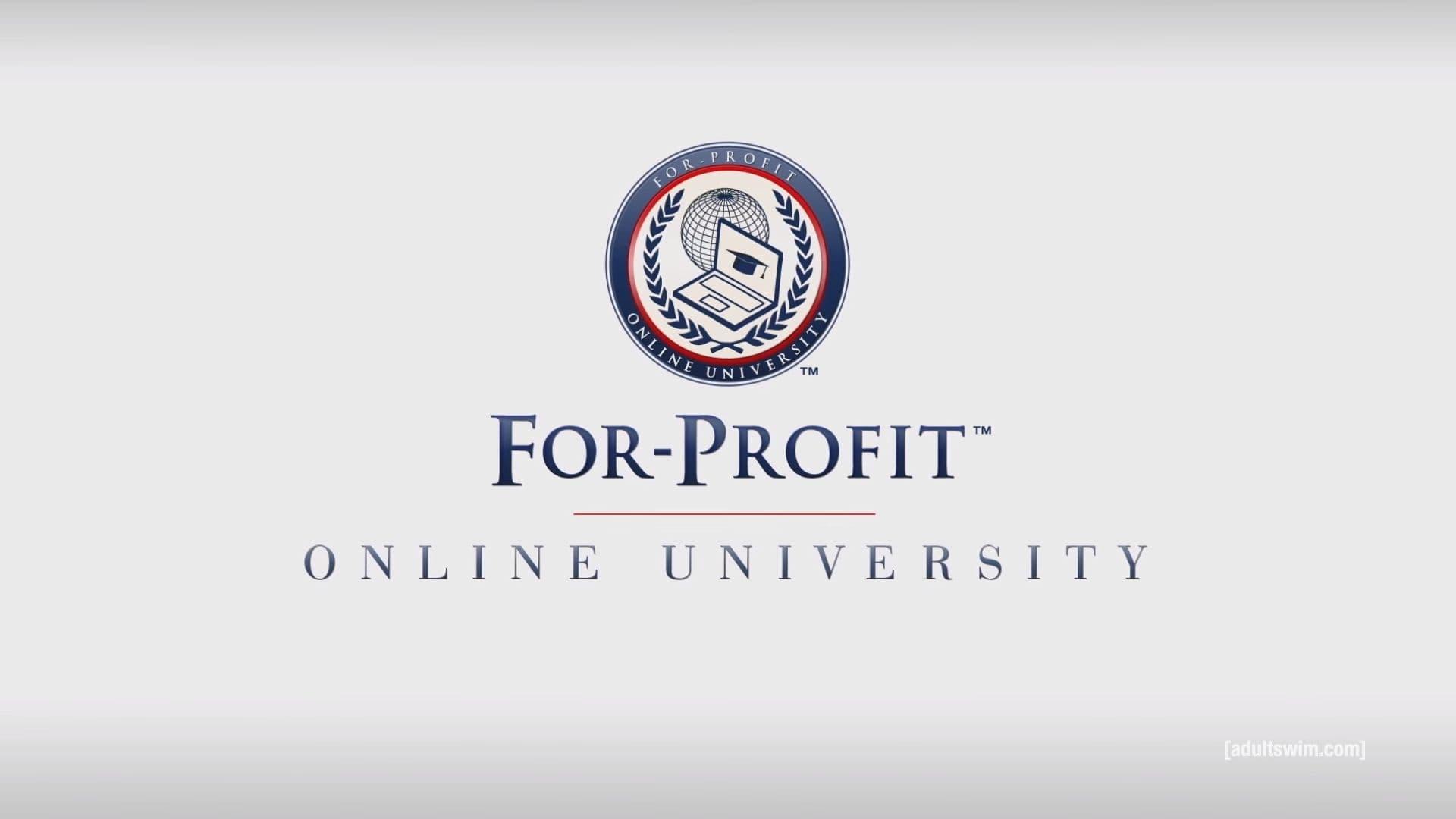 For-Profit Online University backdrop