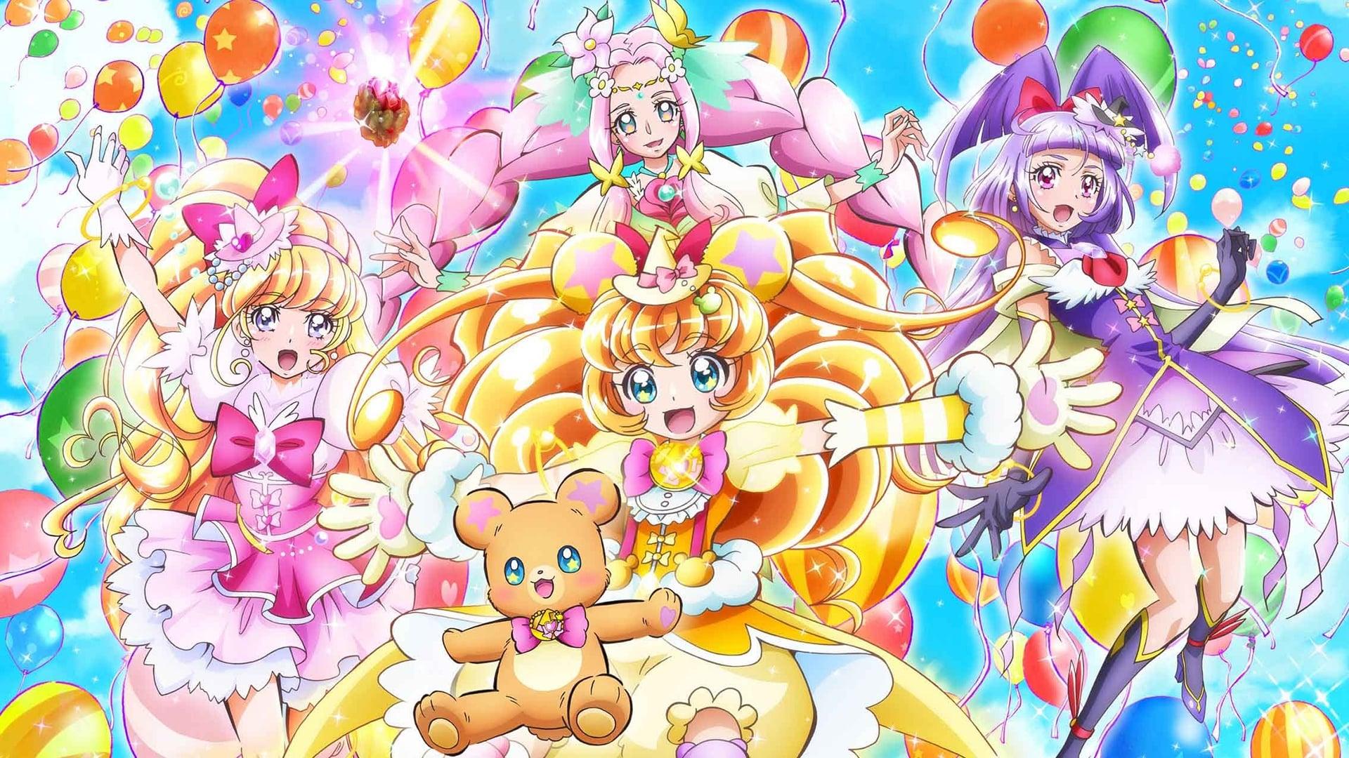 Maho Girls Precure! the Movie: The Miraculous Transformation! Cure Mofurun! backdrop