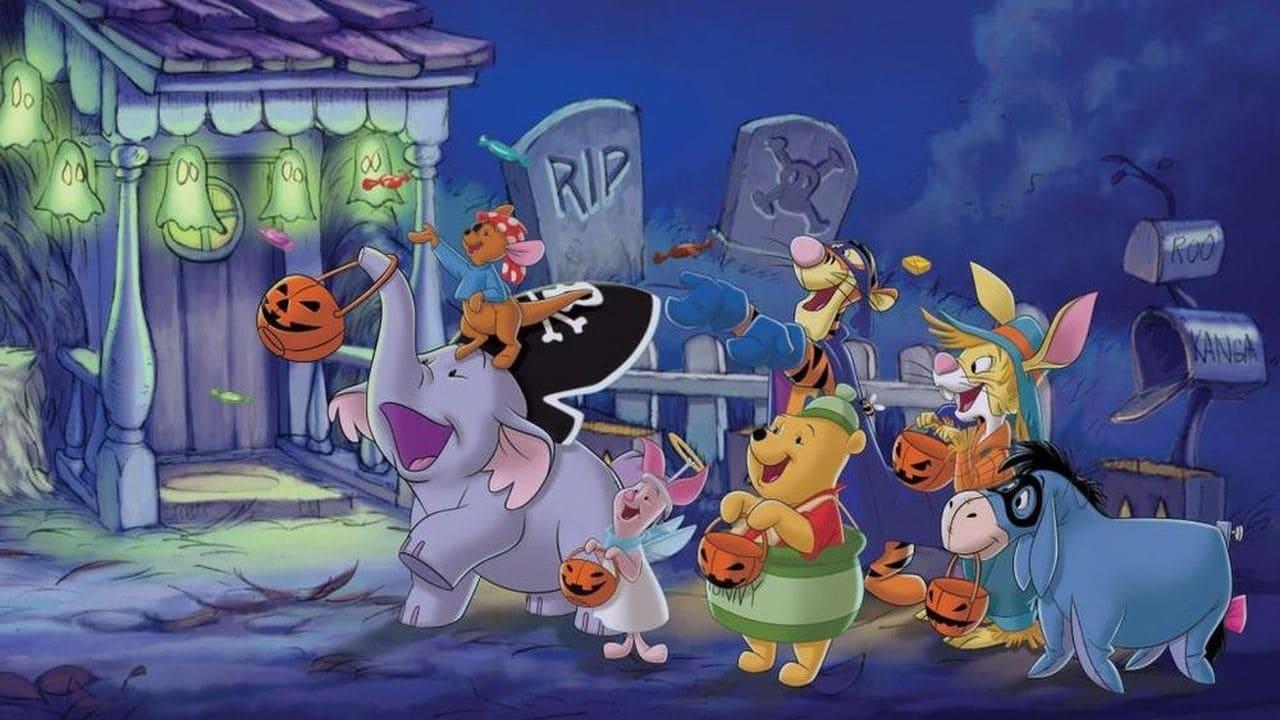 Pooh's Heffalump Halloween Movie backdrop