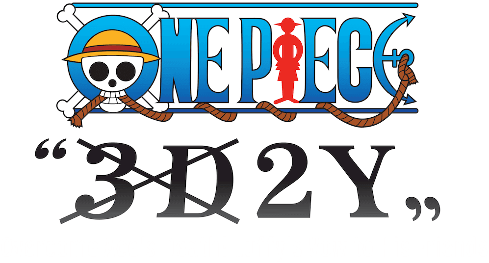 One Piece "3D2Y": Overcome Ace's Death! Luffy's Vow to his Friends logo