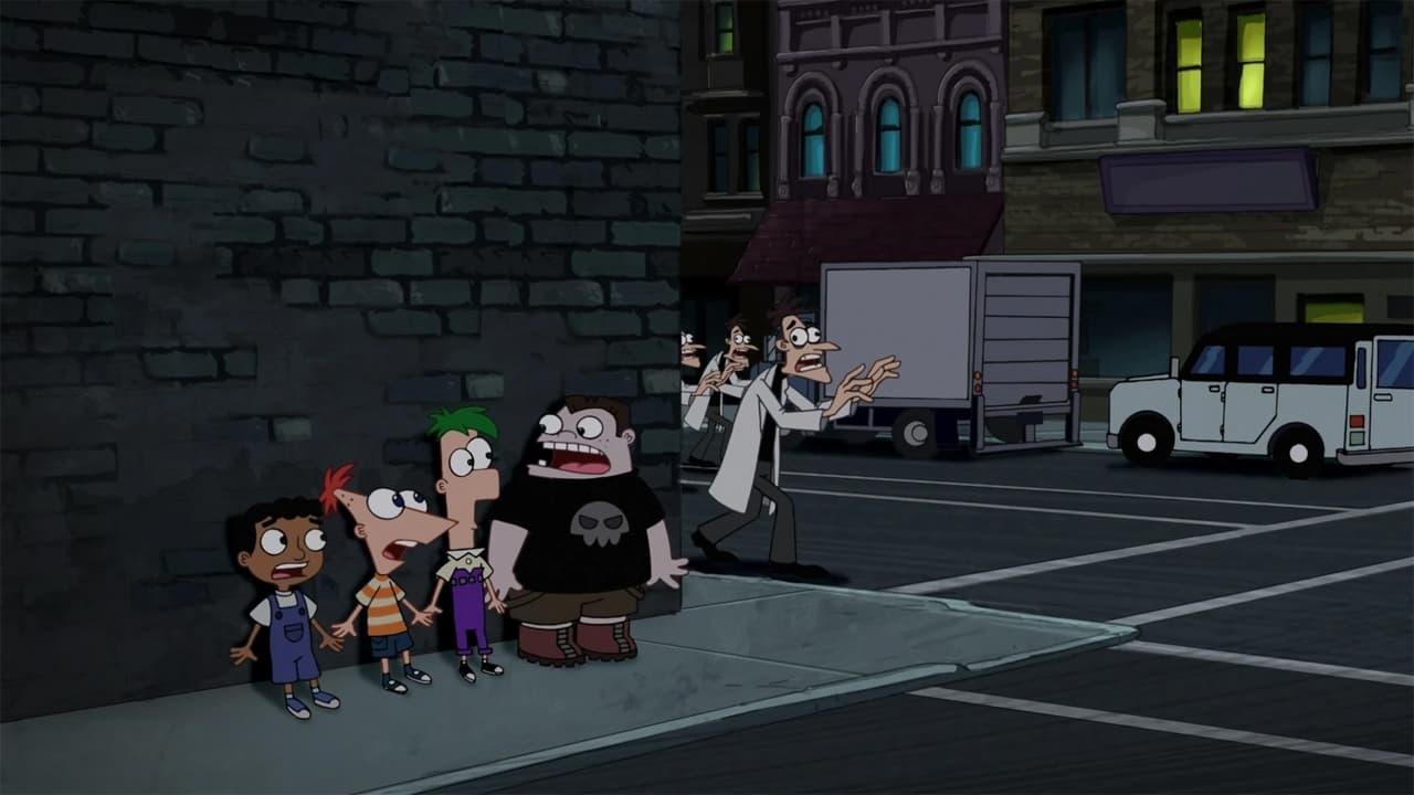 Phineas and Ferb: Night of the Living Pharmacists backdrop