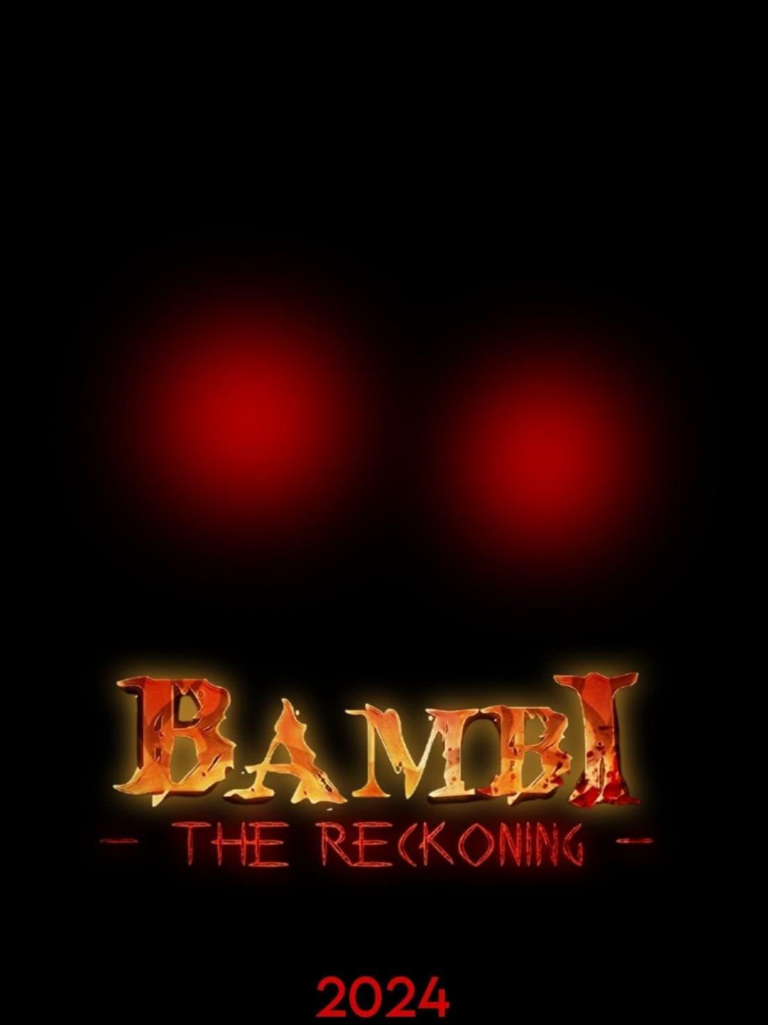 Bambi: The Reckoning poster