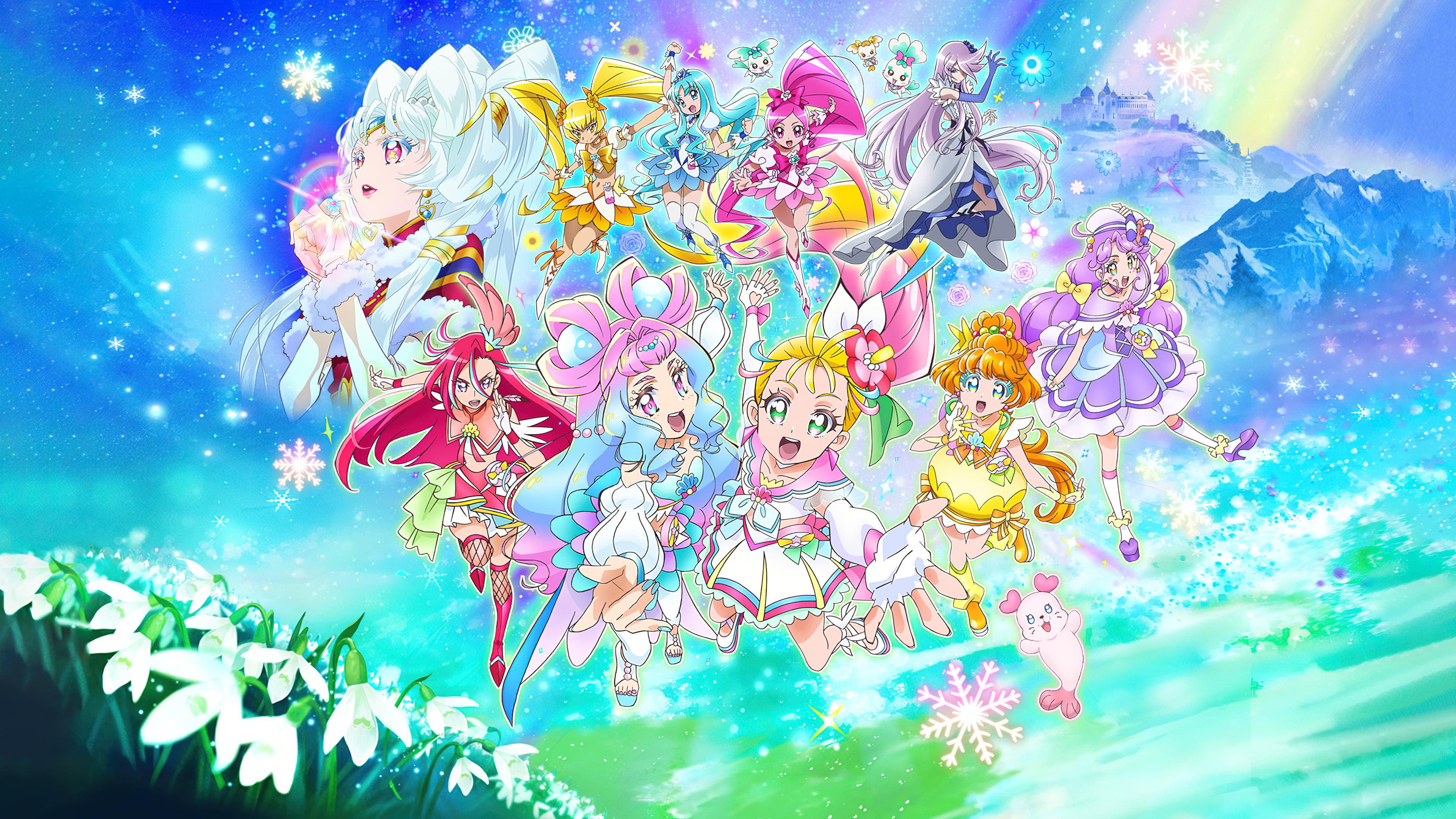 Tropical-Rouge! Precure: The Snow Princess and the Miraculous Ring! backdrop