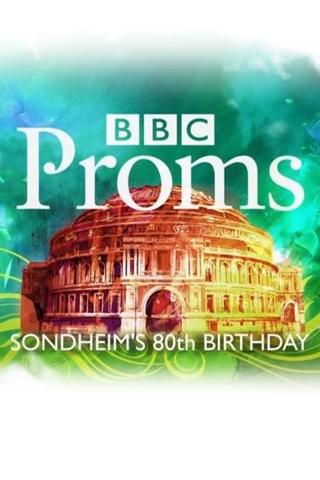 BBC Proms: Sondheim's 80th Birthday poster