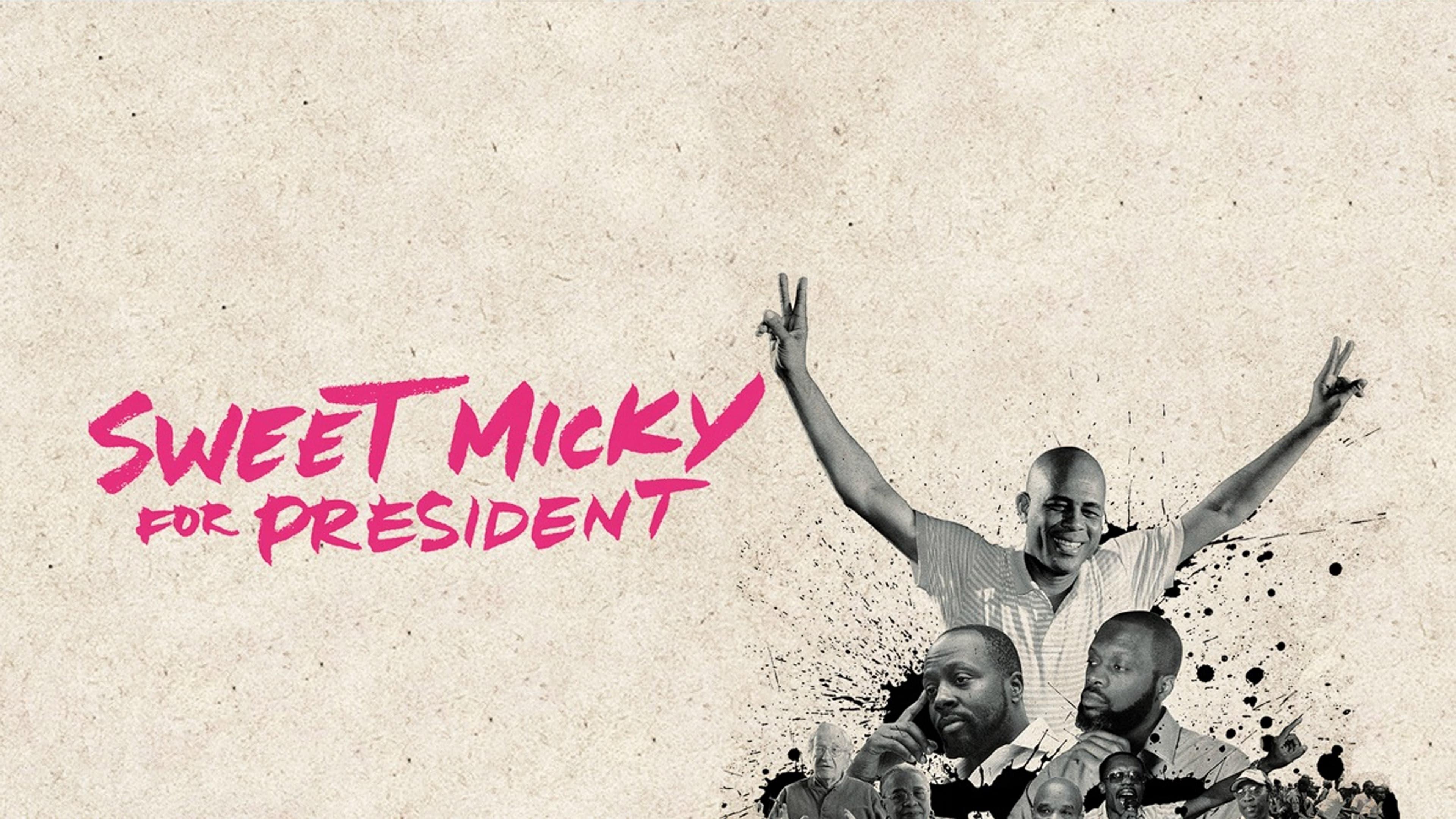 Sweet Micky for President backdrop