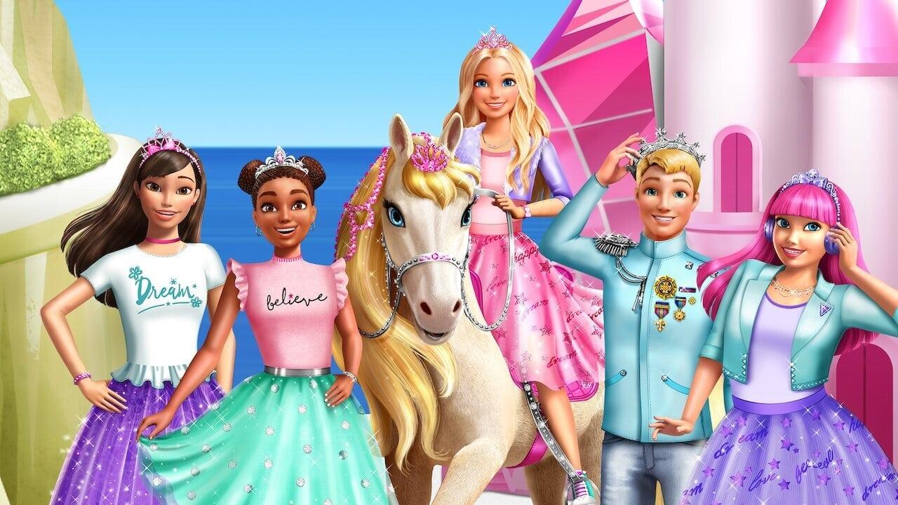 Barbie: Princess Adventure backdrop