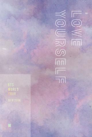 BTS World Tour: Love Yourself in New York poster
