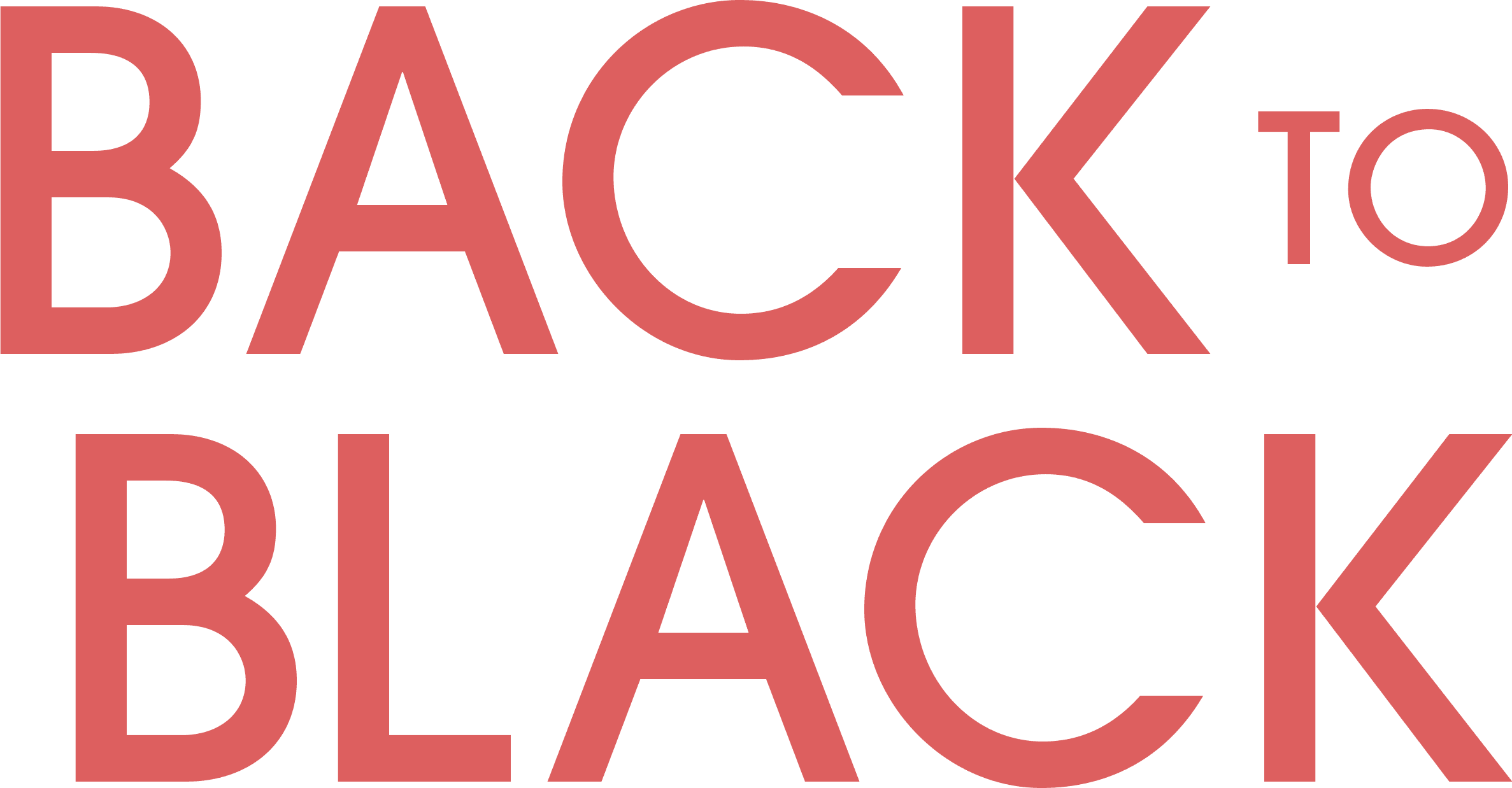 Back to Black logo