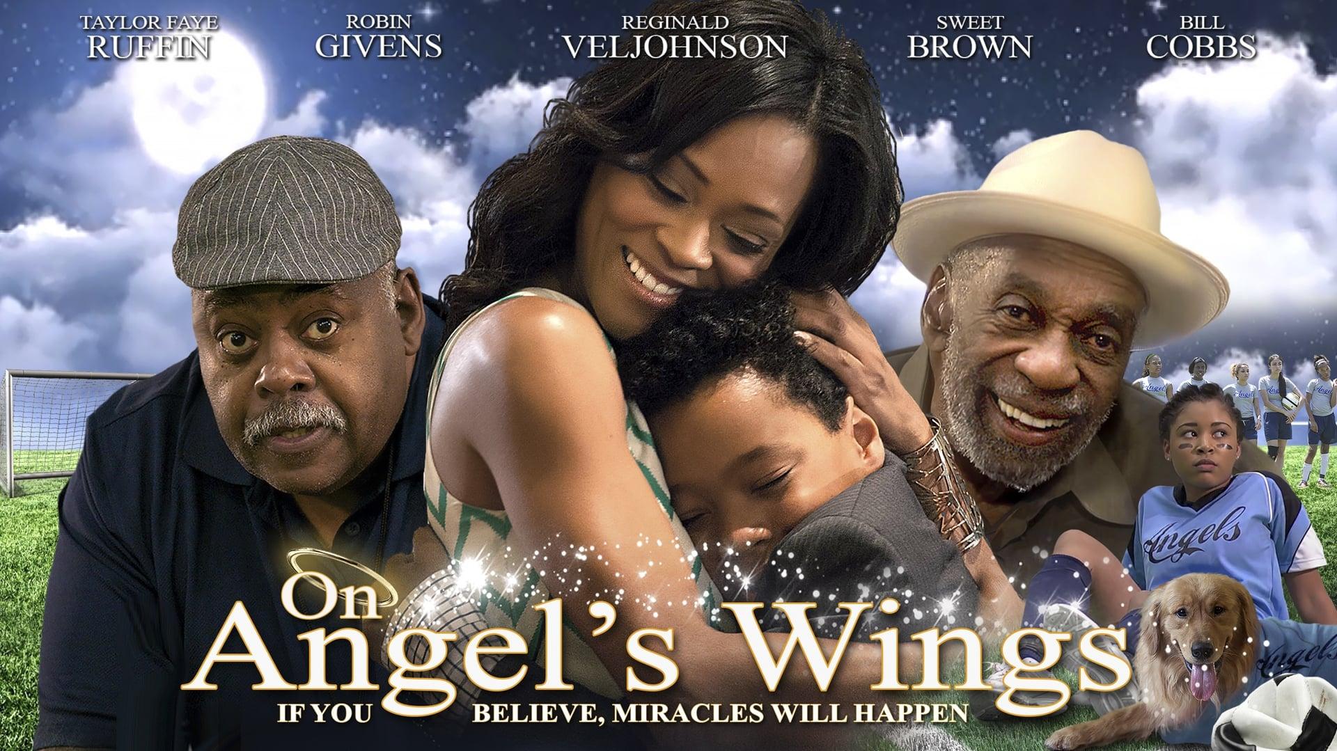 On Angel's Wings backdrop