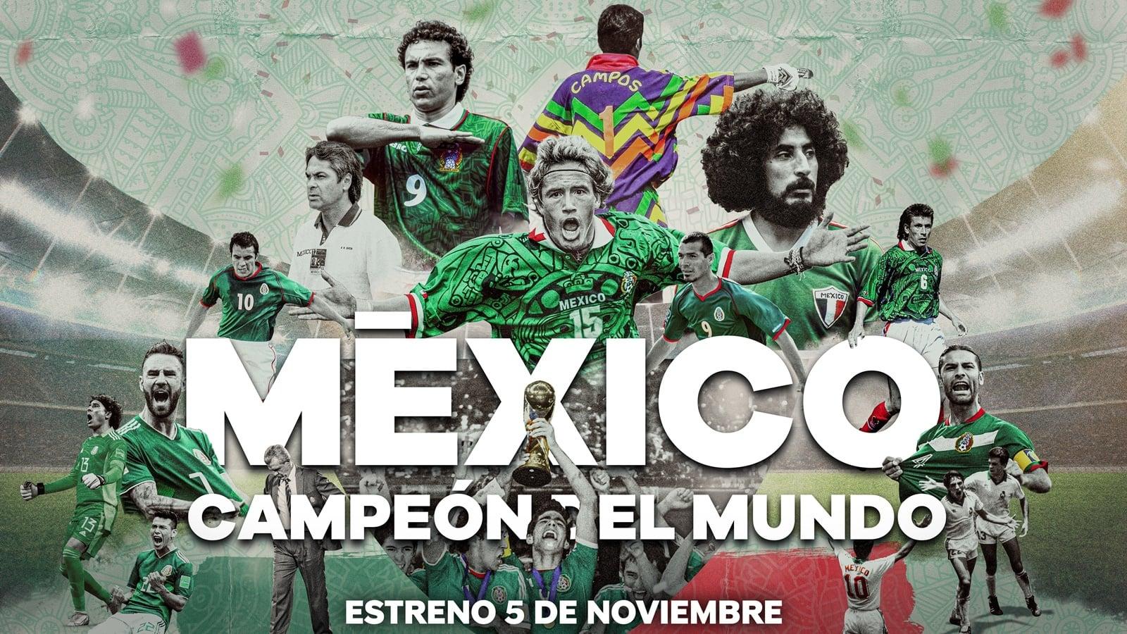 México campeón del mundo backdrop