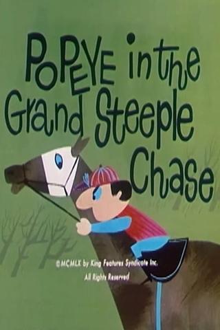 Popeye in the Grand Steeple Chase poster