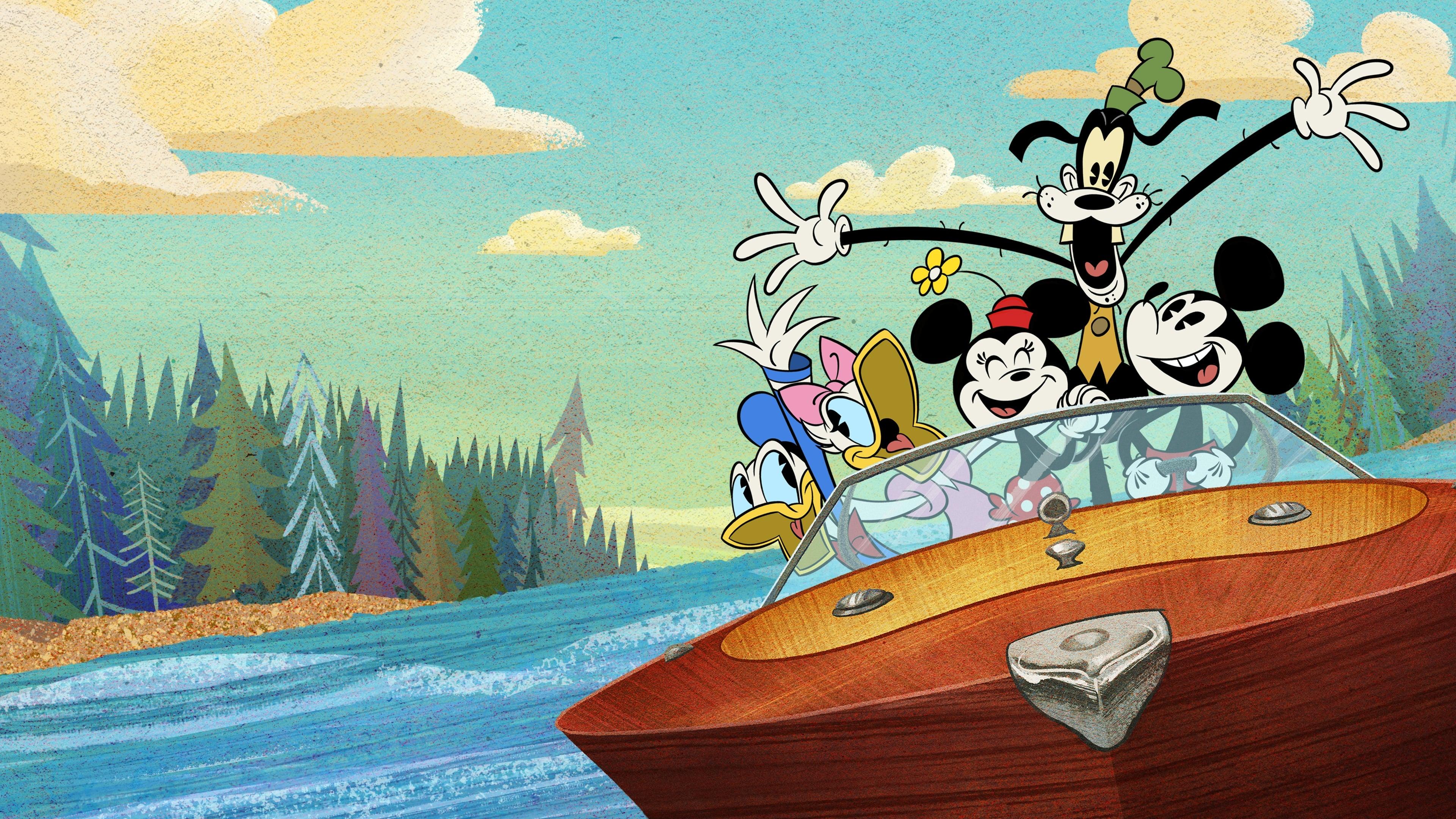 The Wonderful Summer of Mickey Mouse backdrop