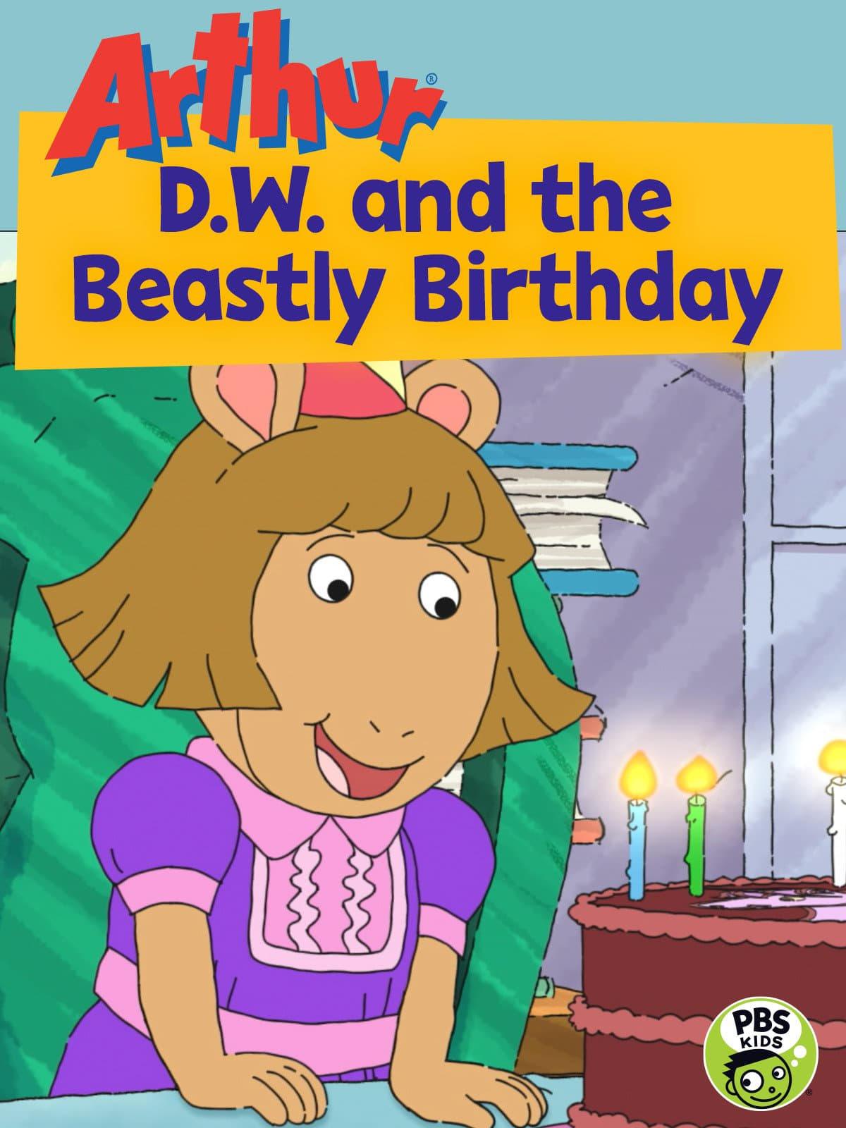 Arthur: D.W. and the Beastly Birthday poster