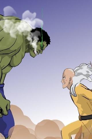 Hulk VS. Saitama :Taming The Beast poster