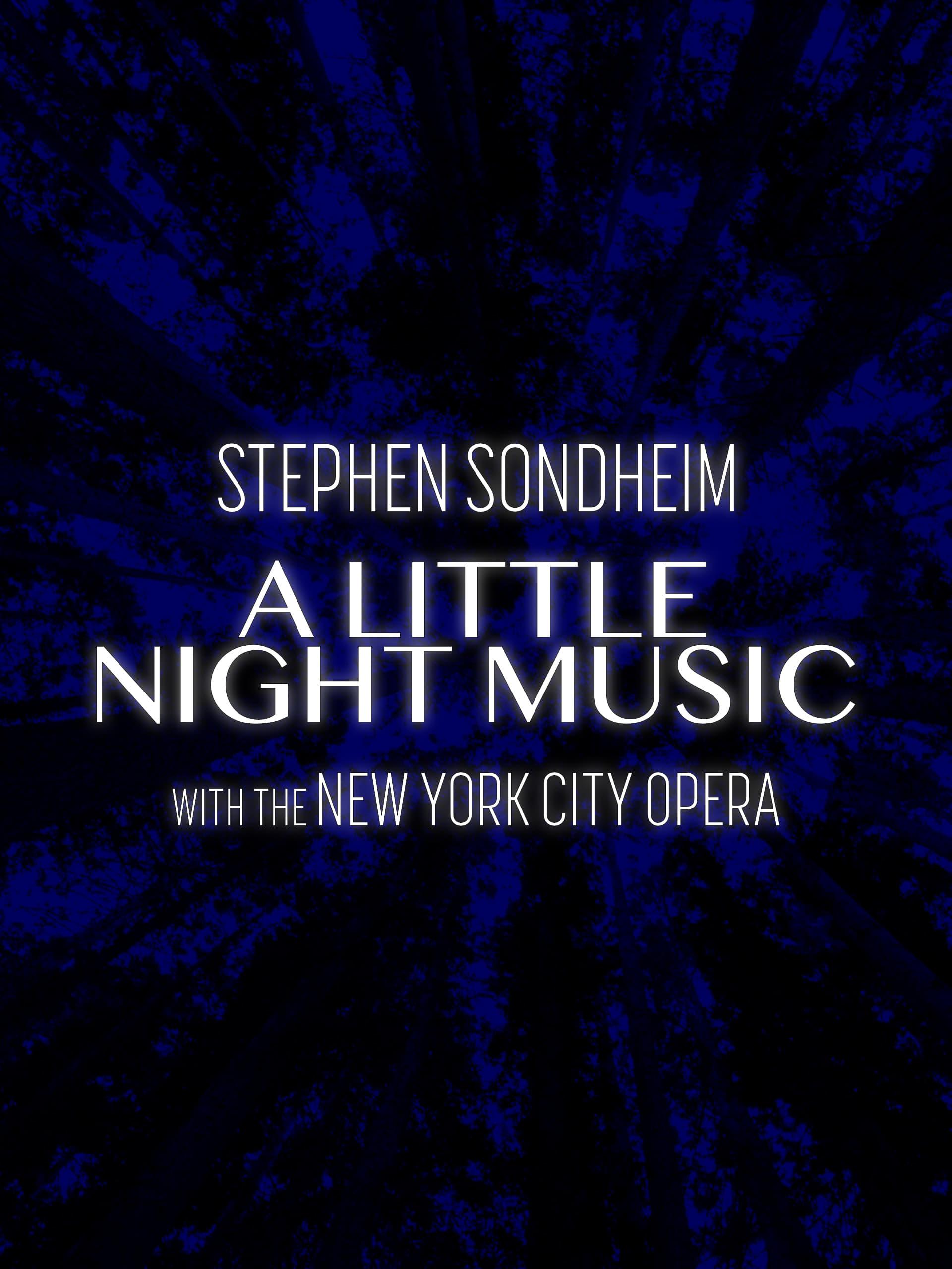 New York City Opera: A Little Night Music poster