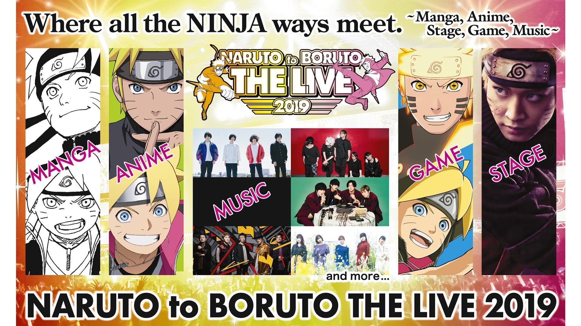 Naruto to Boruto: The Live 2019 backdrop