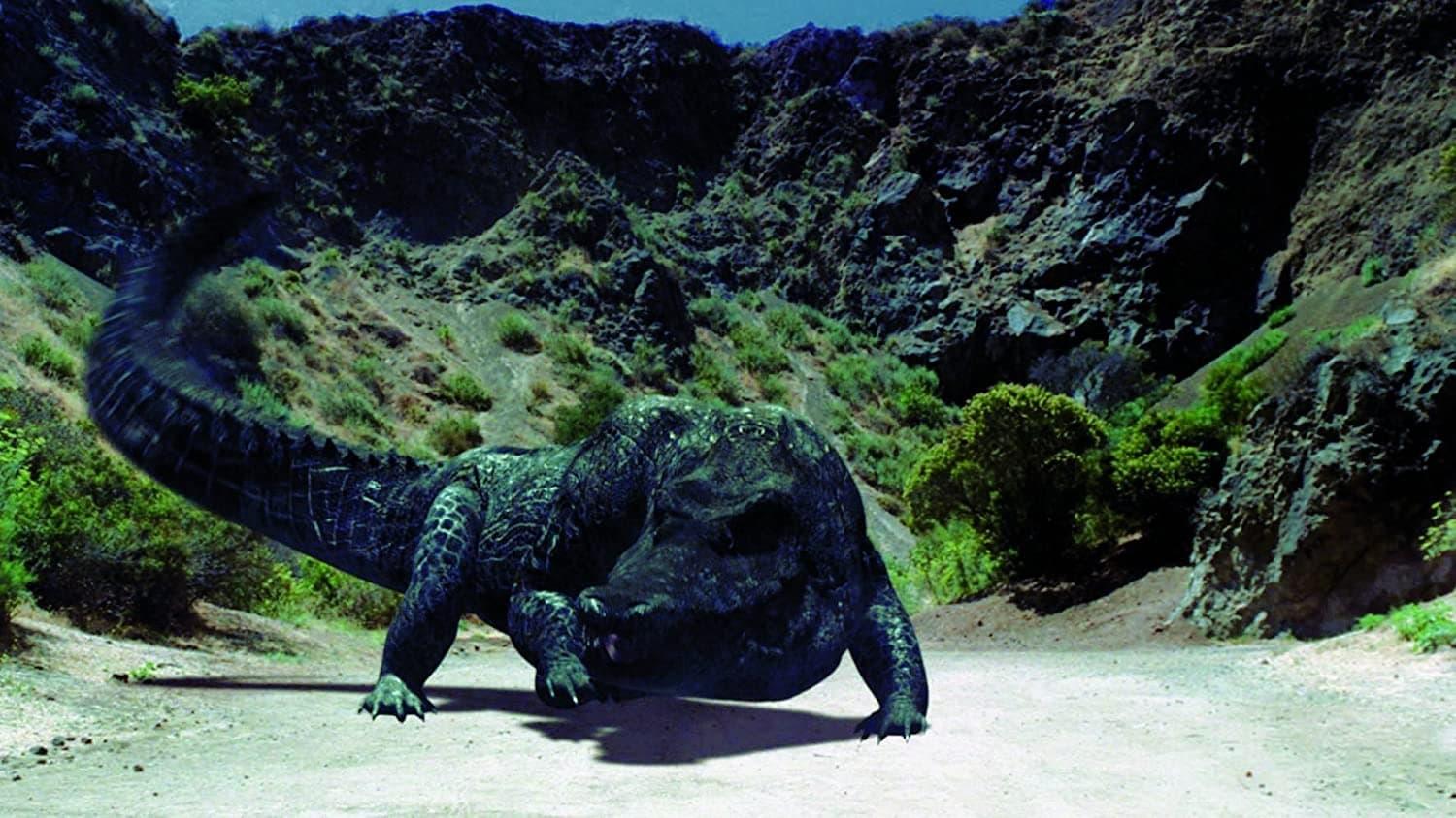 Mega Python vs. Gatoroid backdrop