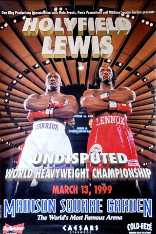 Evander Holyfield vs. Lennox Lewis I poster