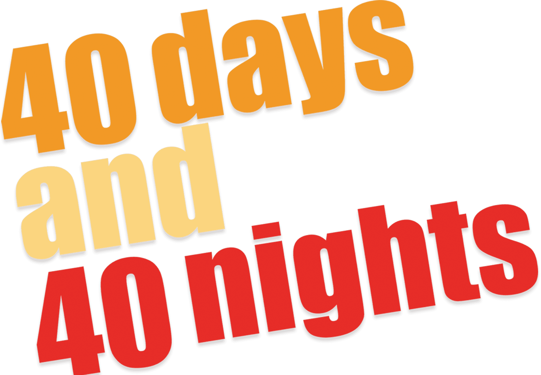 40 Days and 40 Nights logo