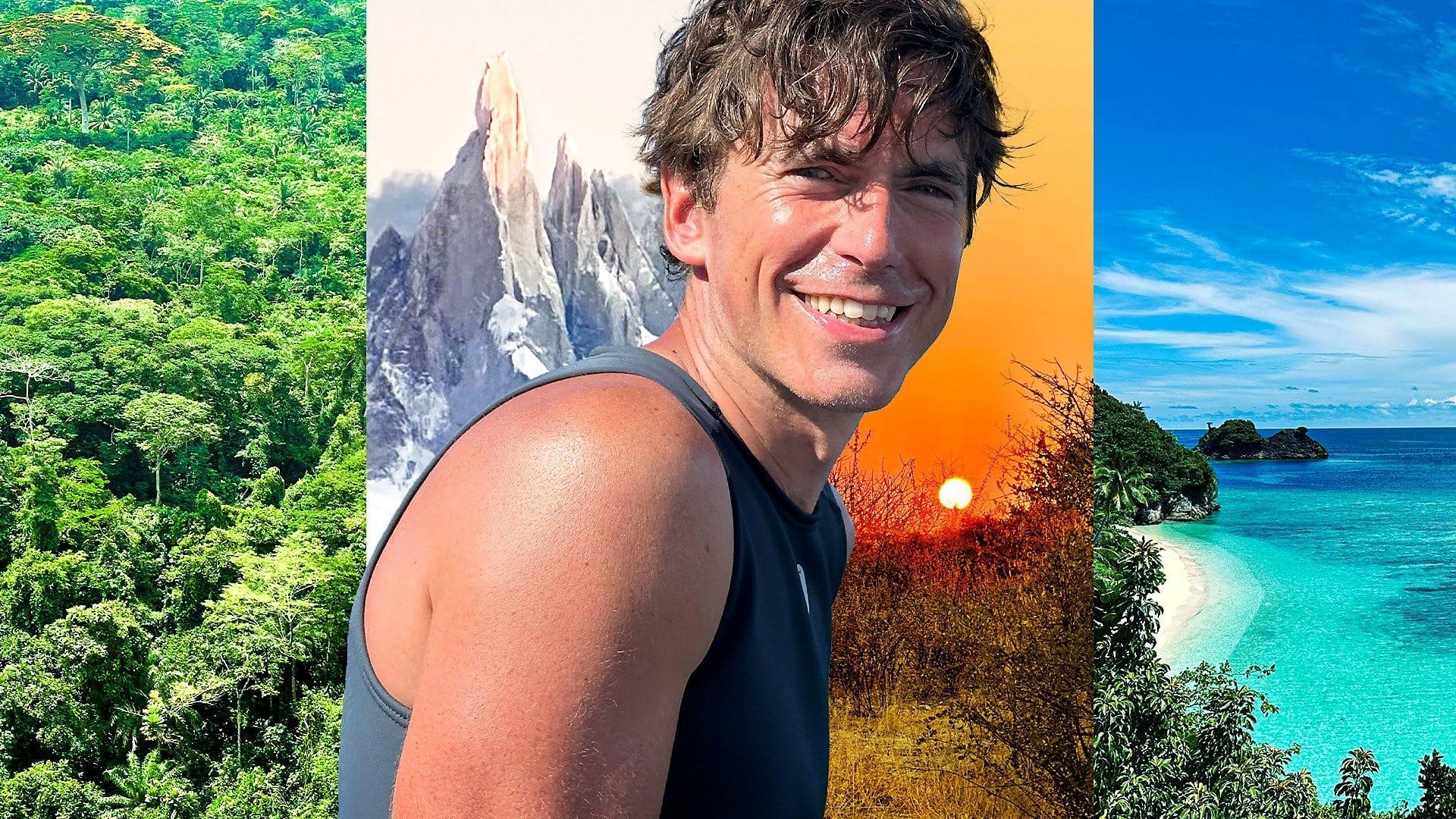 Wilderness with Simon Reeve backdrop