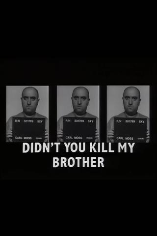 Didn't You Kill My Brother? poster