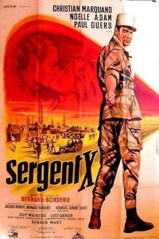 Sergeant X of the Foreign Legion poster