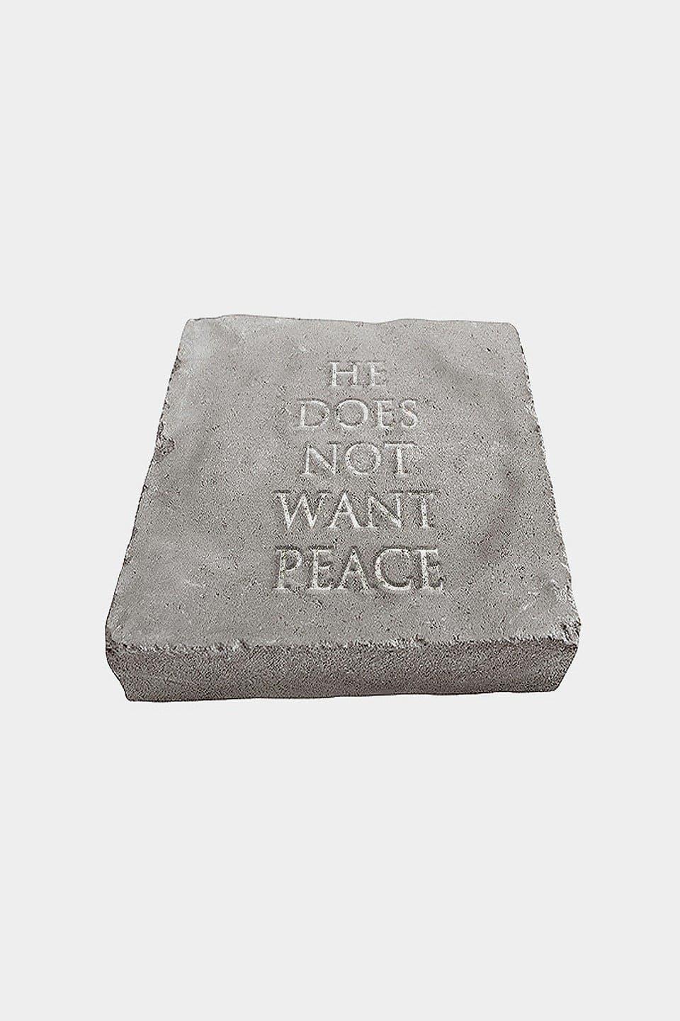 He Does Not Want Peace poster
