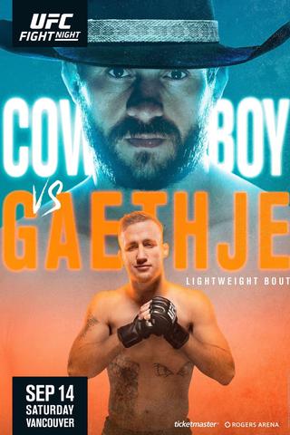 UFC Fight Night 158: Cerrone vs. Gaethje poster