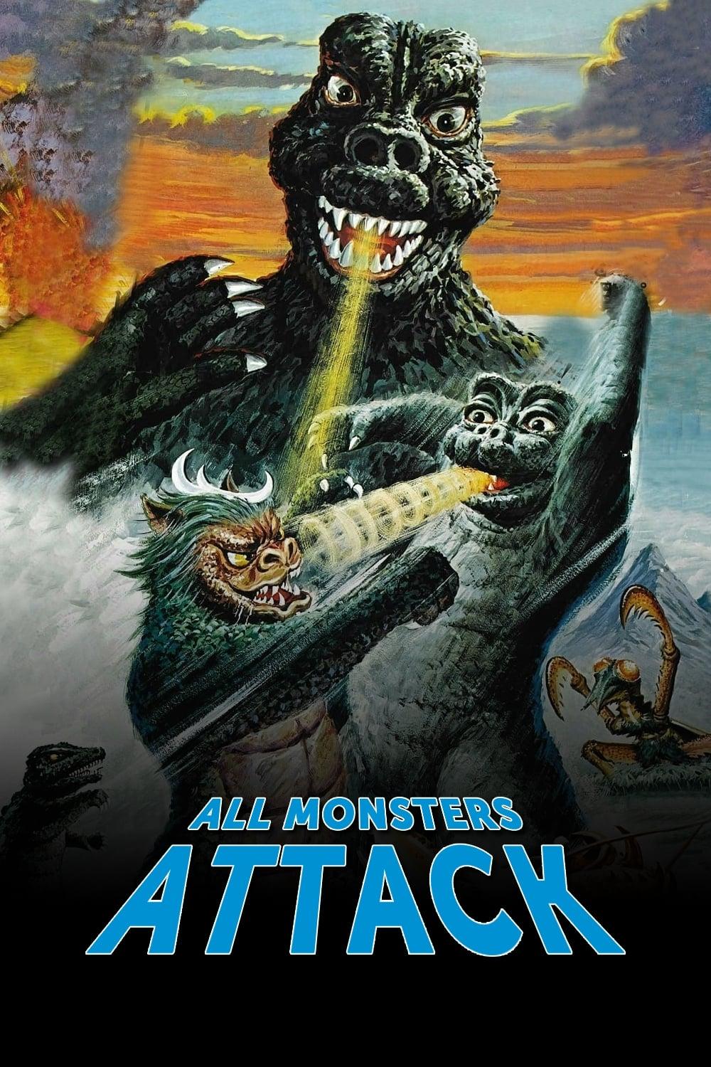 All Monsters Attack poster