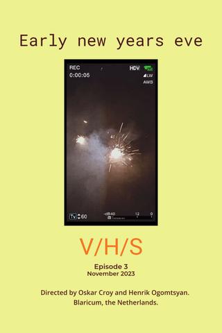 V/H/S  - early new years eve poster