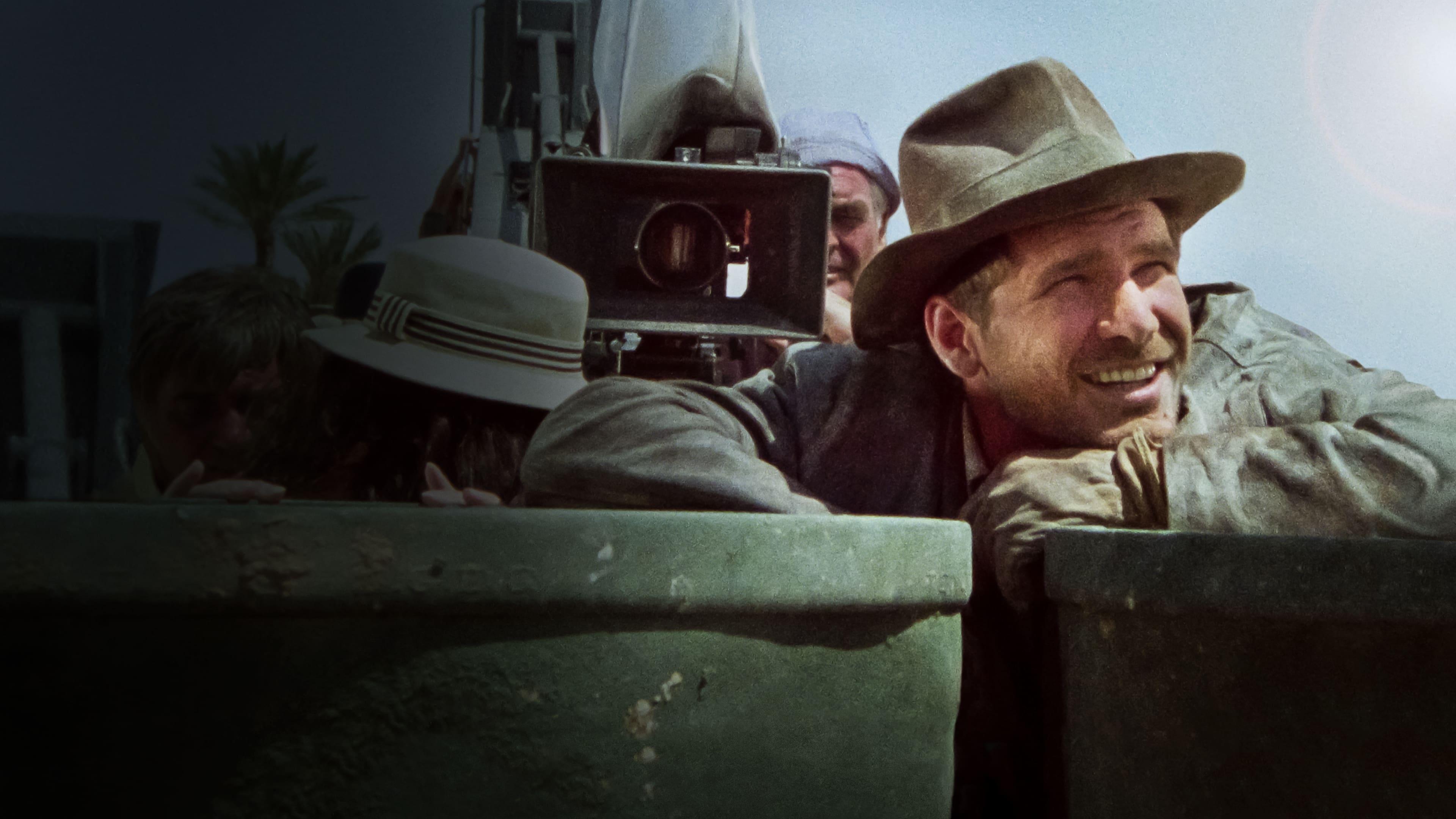 Timeless Heroes: Indiana Jones & Harrison Ford backdrop