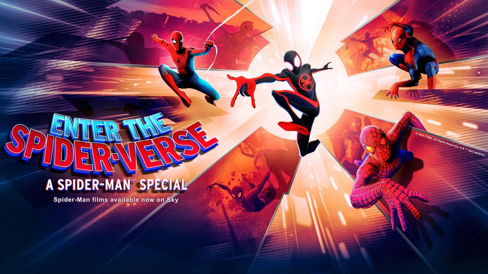 Enter The Spider-Verse: A Spider-Man Special backdrop