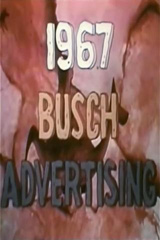 1967 Busch Advertisement poster