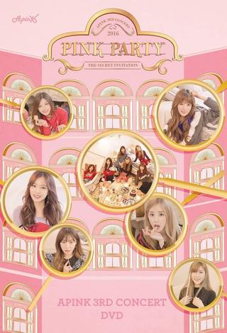 Apink 3rd Concert "Pink Party" poster
