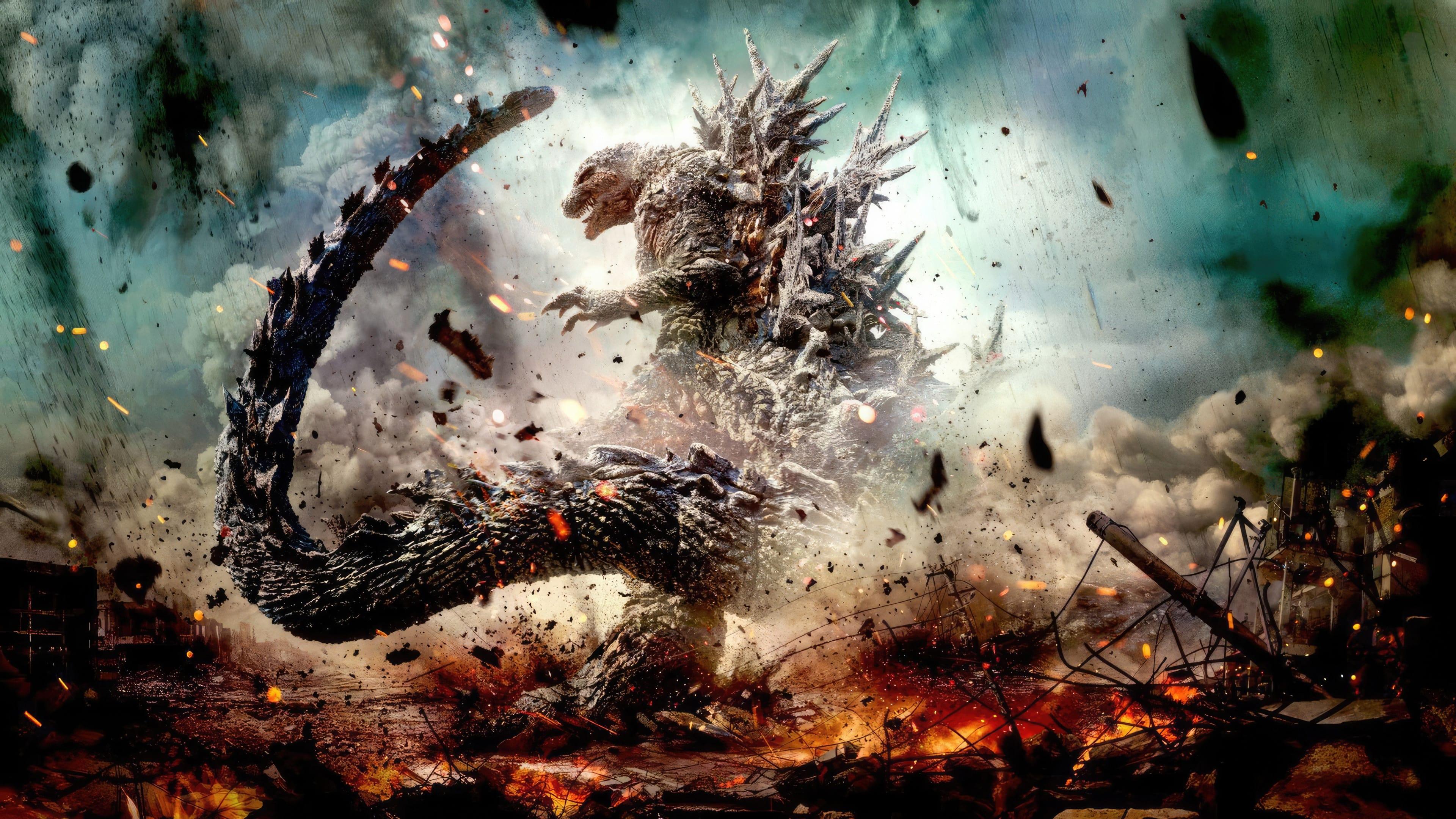Godzilla Minus One backdrop